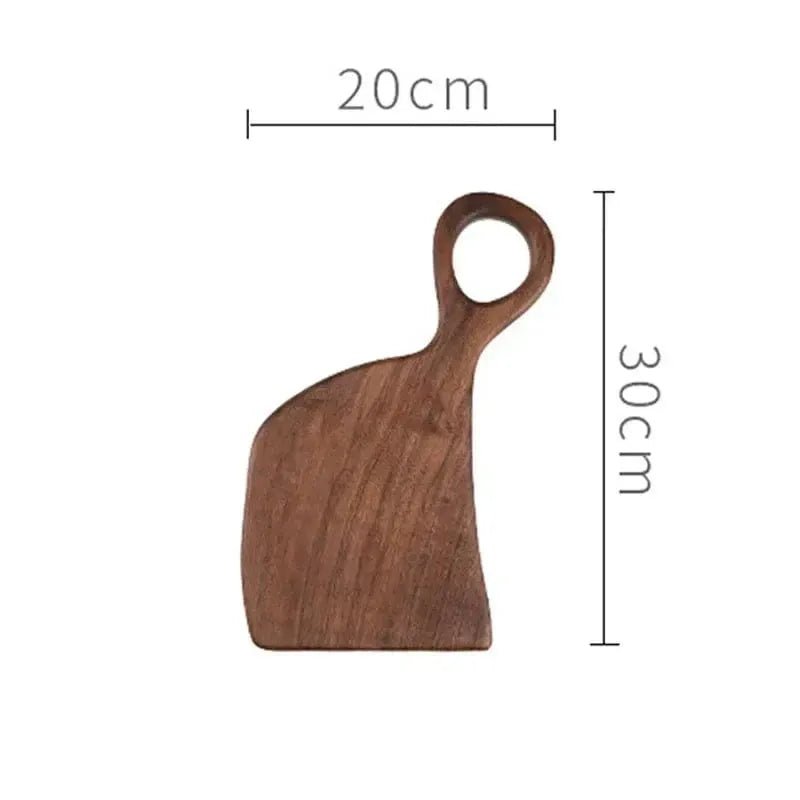 Planche à Découper Cuisine Bois Noyer Massif Traditionnelle Planche à Découper