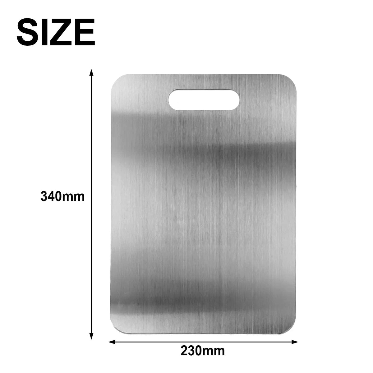 Planche à découper de cuisine en acier inoxydable multifonctionnelle Planche à Découper