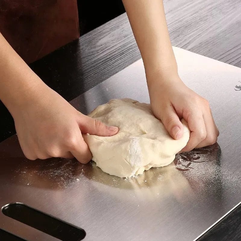 Planche à découper de cuisine en acier inoxydable multifonctionnelle Planche à Découper