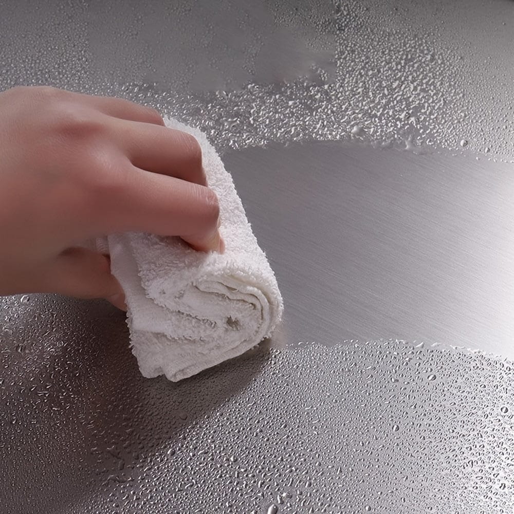 Planche à Découper en Inox - Antidérapante avec Bord de Protection Planche à Découper