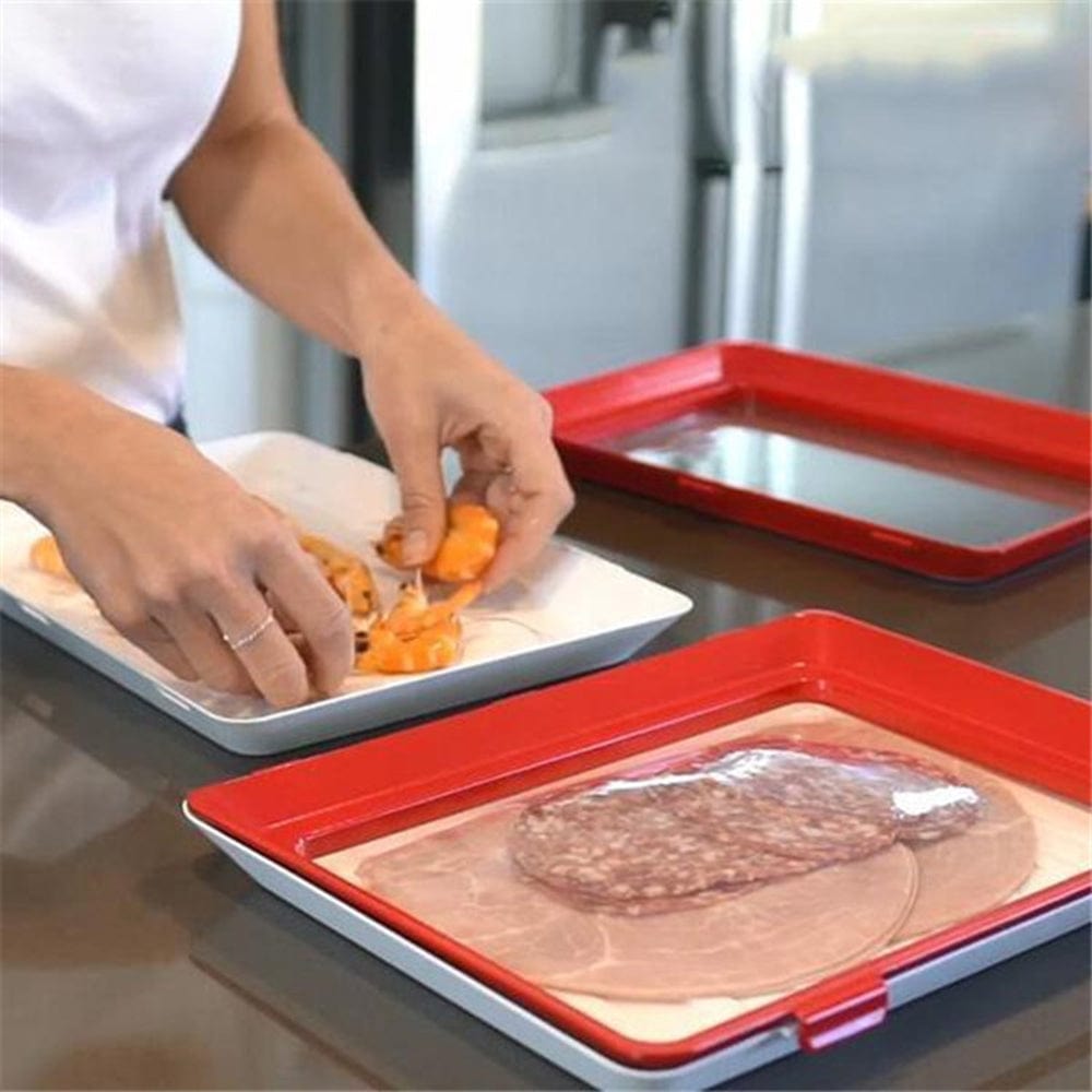 Plateau de conservation des aliments far