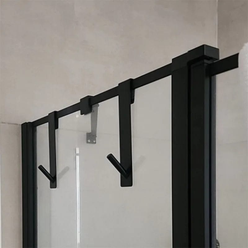 Porte-serviettes mural en acier inoxydable