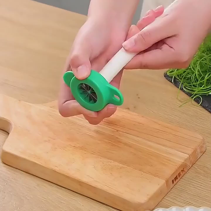 Coupe-Légumes Trancheur et Éminceur Superfin pour Oignons Verts et Légumes Fins