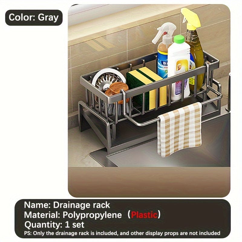 Range-éponge Cuisine Design Noir