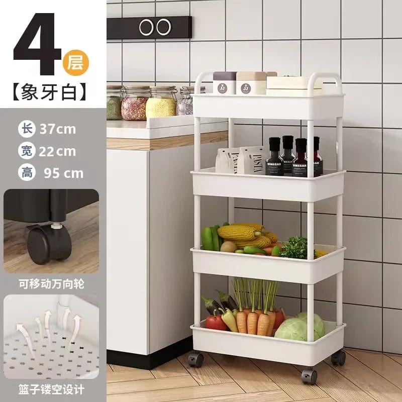 Rangement multi-étages pour la cuisine, le sol, la chambre de bébé, les snacks, la salle de bain