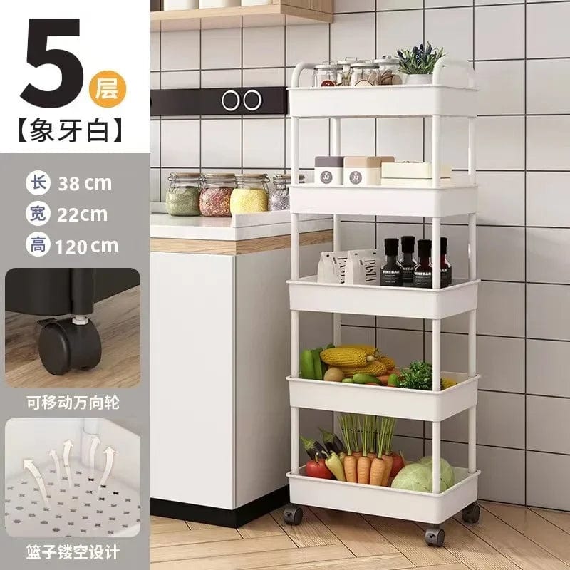 Rangement multi-étages pour la cuisine, le sol, la chambre de bébé, les snacks, la salle de bain