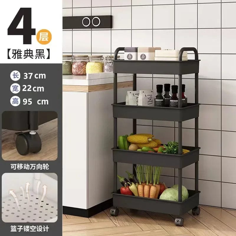 Rangement multi-étages pour la cuisine, le sol, la chambre de bébé, les snacks, la salle de bain