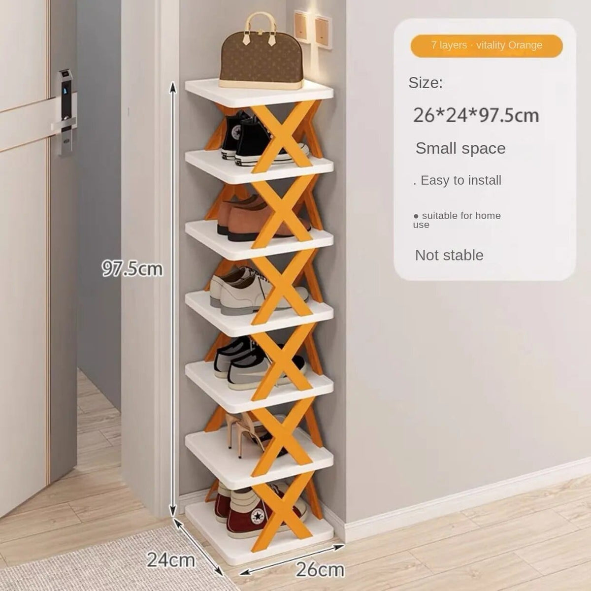 Rangement pour chaussures multi-étages