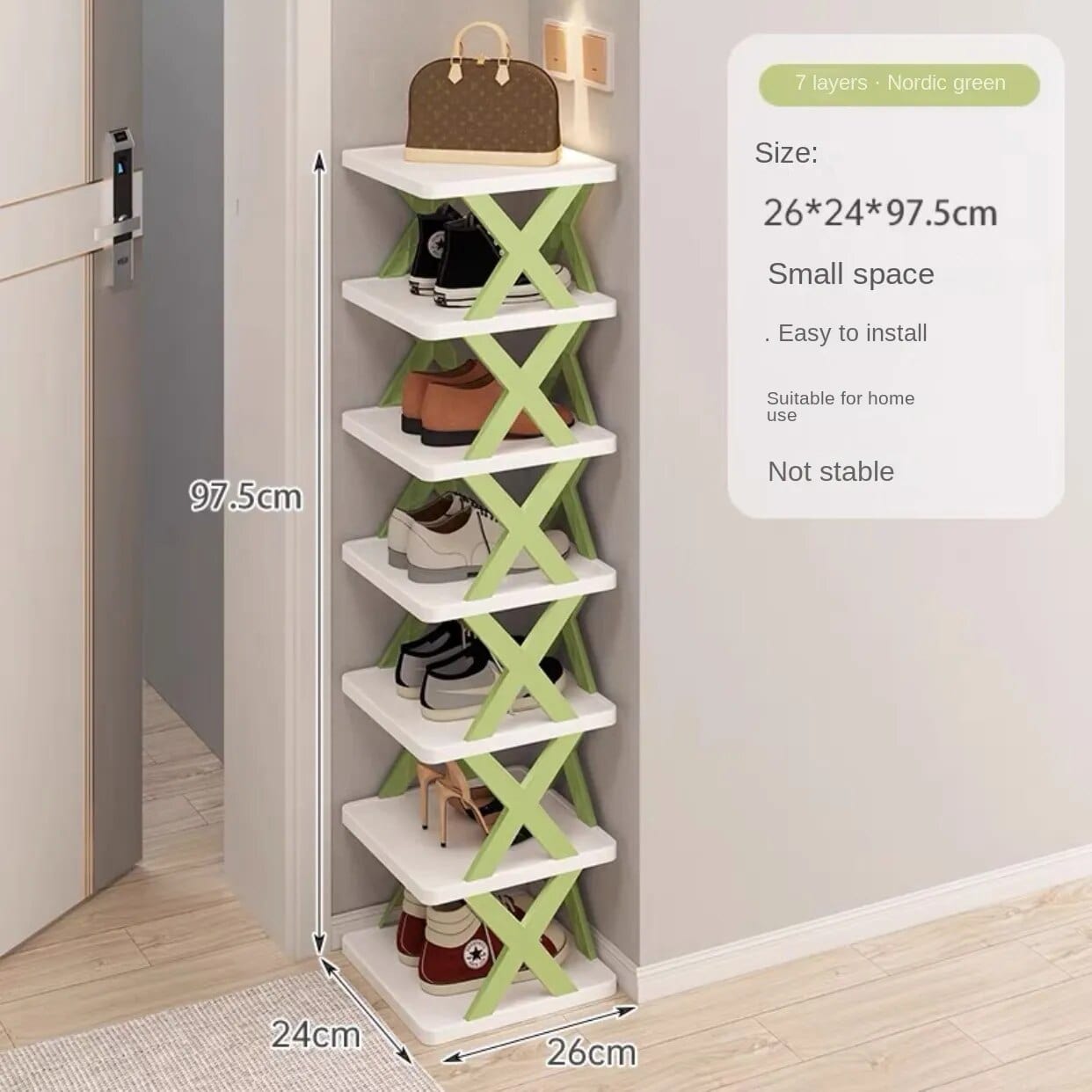 Rangement pour chaussures multi-étages