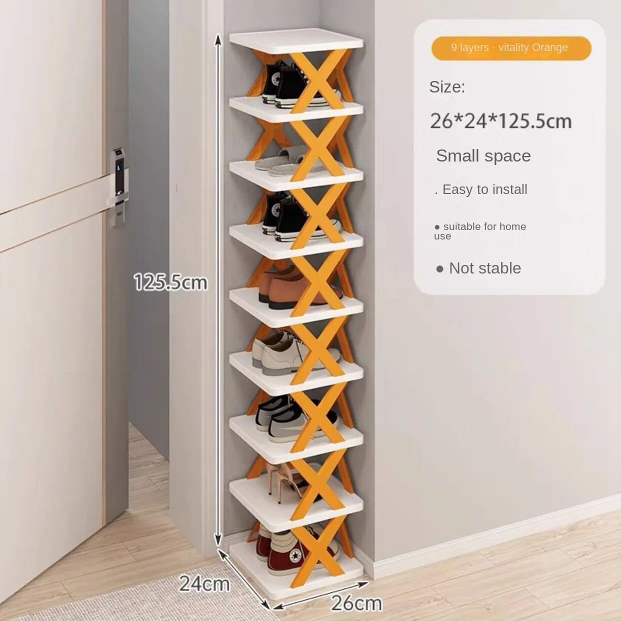 Rangement pour chaussures multi-étages