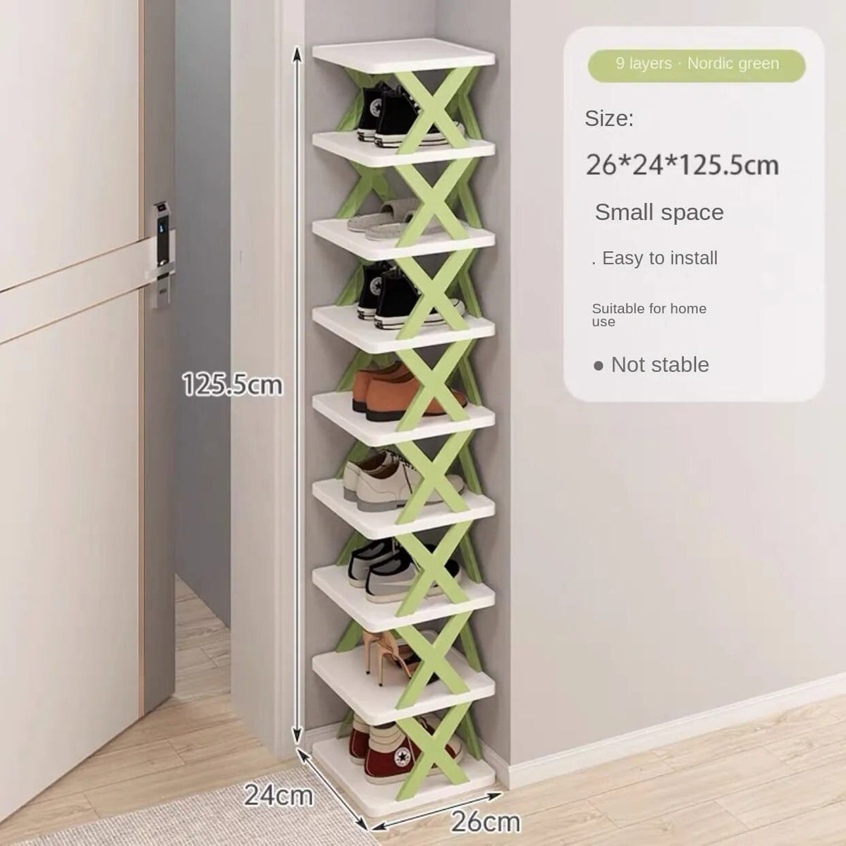 Rangement pour chaussures multi-étages