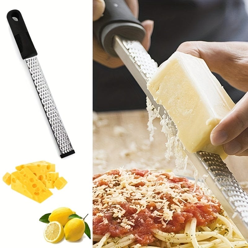 Râpe à fromage et zesteur en acier inoxydable