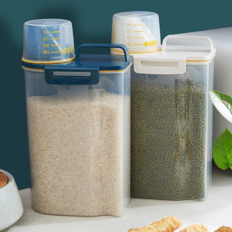 Récipient de stockage alimentaire avec bec verseur et doseur gradué Boîtes Hermétiques