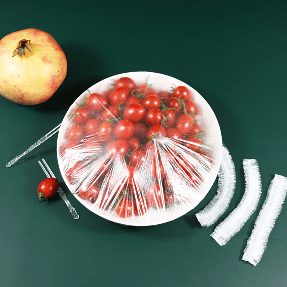Rouleaux Film Alimentaire 100pcs, Colorés Frais DIY Cuisine - LY102027