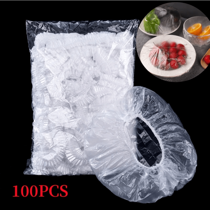 Rouleaux Film Alimentaire 100pcs, Colorés Frais DIY Cuisine - LY102027