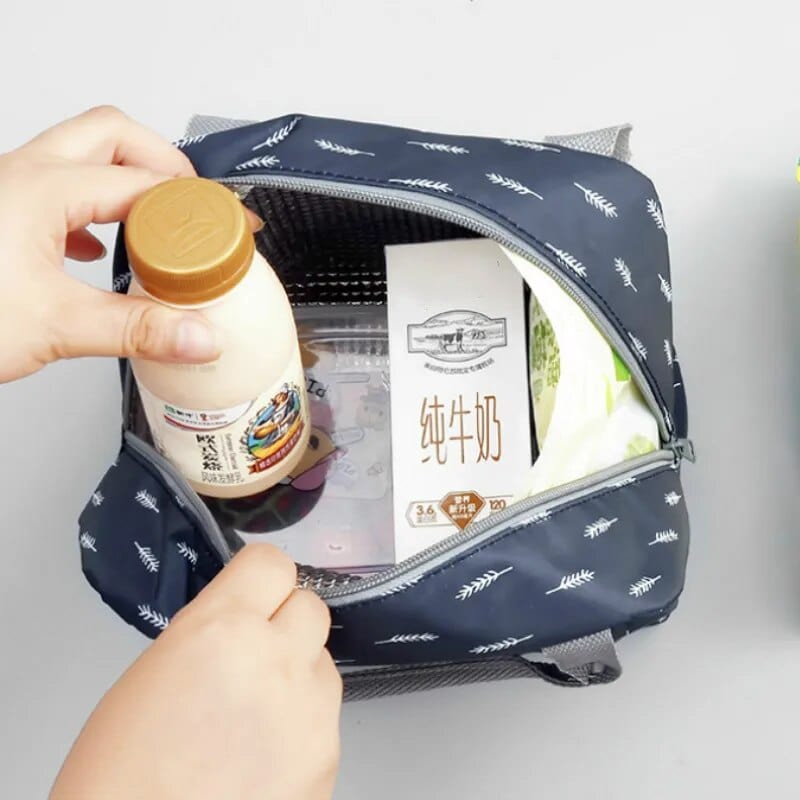 Sac à Lunchbox isotherme en tissu imprimé