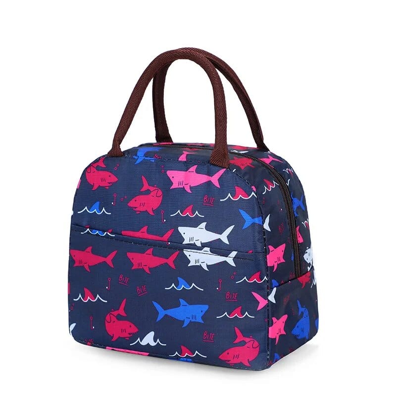 Sac à Lunchbox isotherme en tissu imprimé