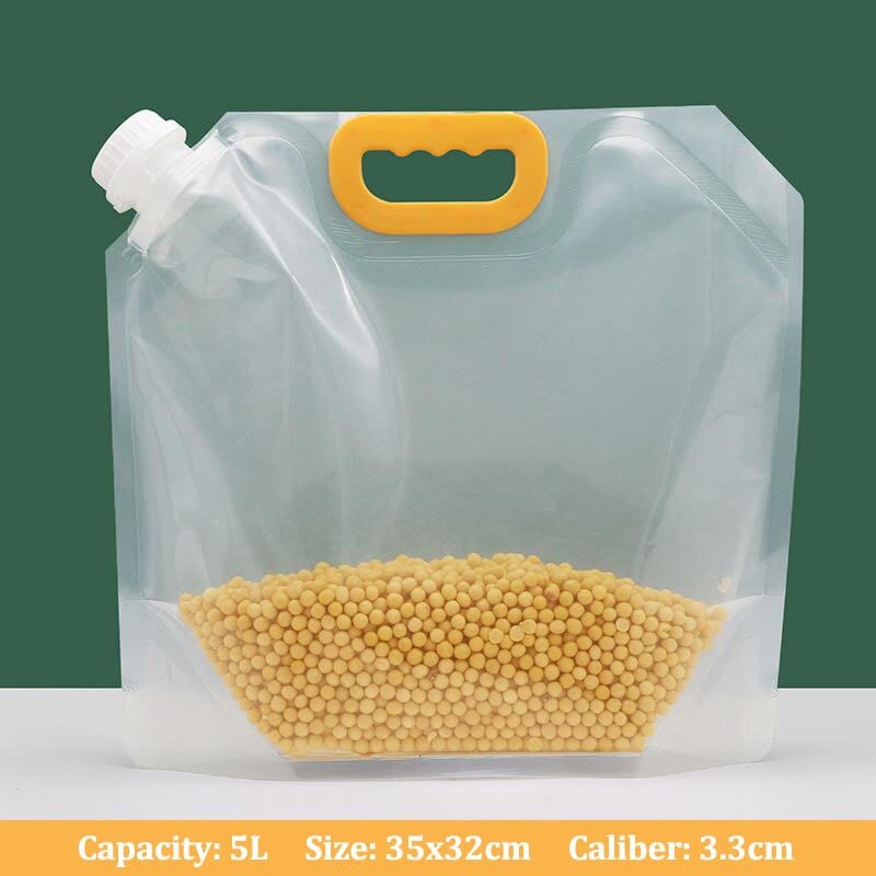 Sacs de Conservation avec poignée et verseur refermable (10 sacs) ssr