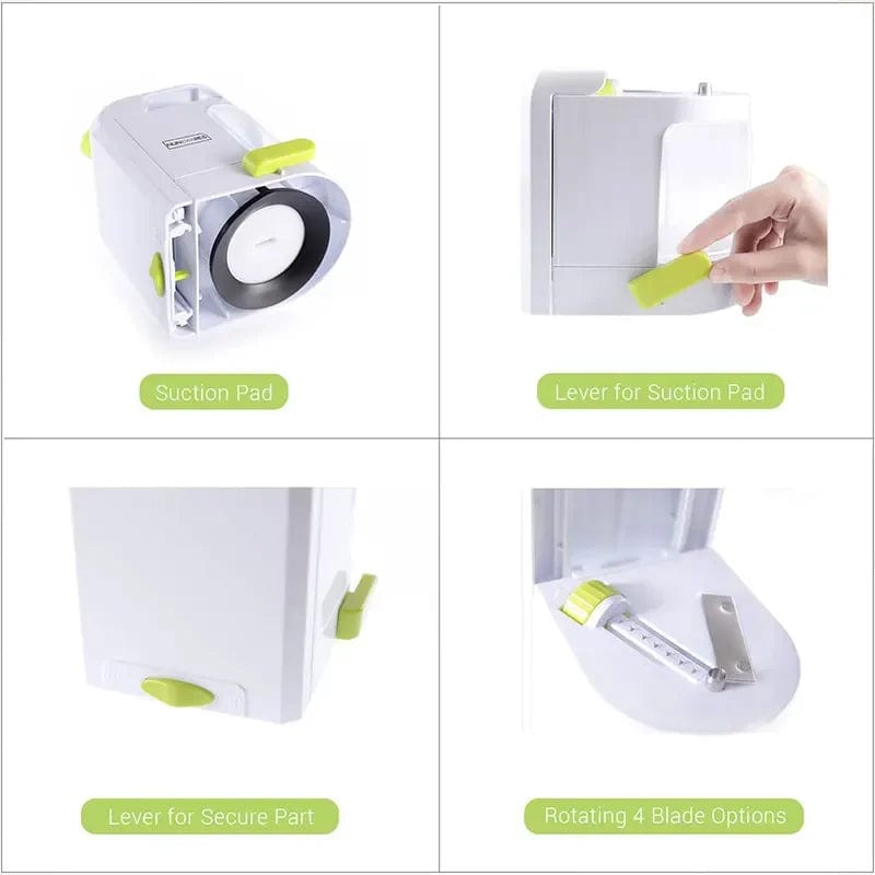 Spiraliseur de Légumes 4-en-1 avec Ventouse - Coupeur Zucchini