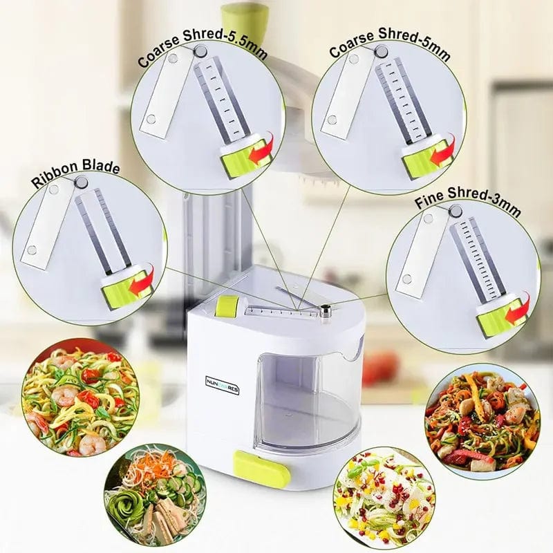Spiraliseur de Légumes 4-en-1 avec Ventouse - Coupeur Zucchini