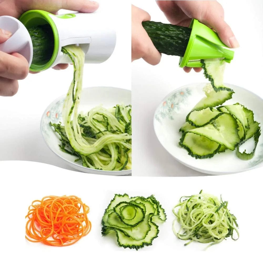 Spiralizer de Légumes Multifonction en Acier Inoxydable Coupe Légumes