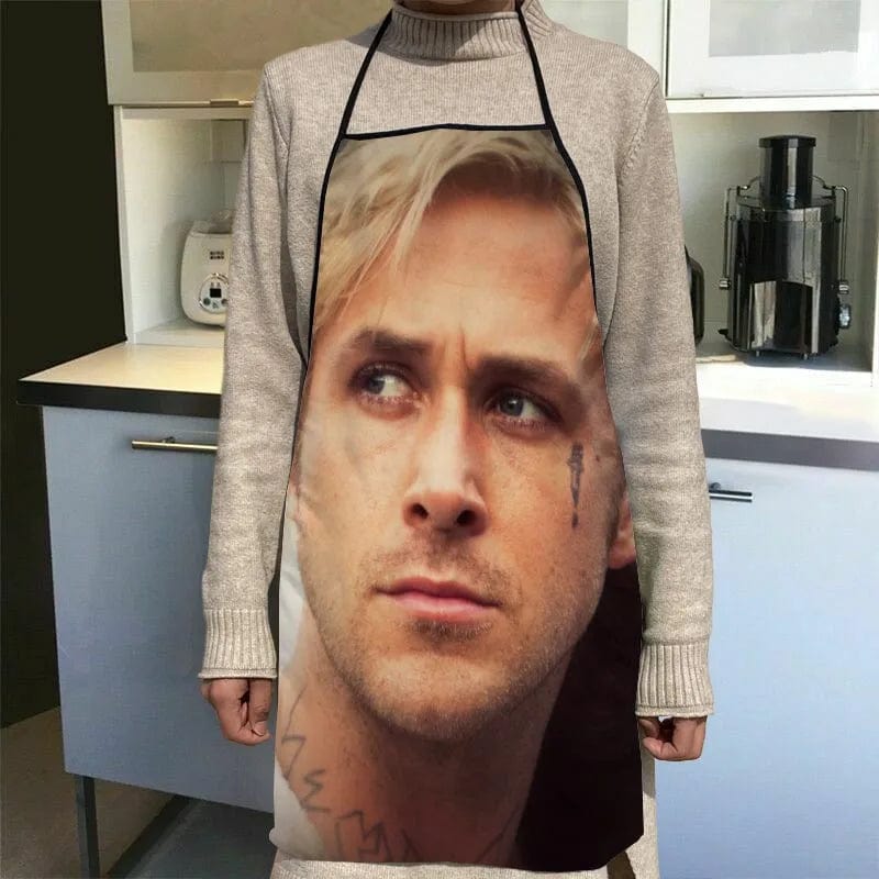 Tablier de Cuisine Imprimé Ryan Gosling tablier