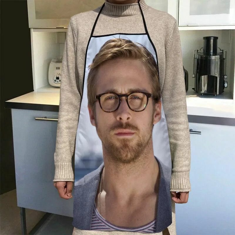 Tablier de Cuisine Imprimé Ryan Gosling tablier