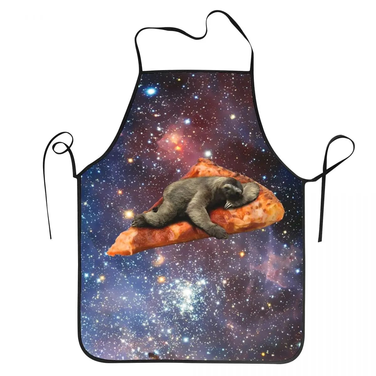 Tablier Cuisine Pizza Chat Espace Meme Unisexe humoristique - Oxford - Pour chefs cuisiniers tablier