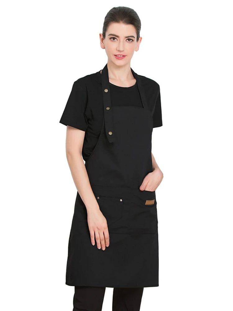 Tablier de Cuisine Confortable pour Femme/Homme - Polyester, Style Coréen tablier