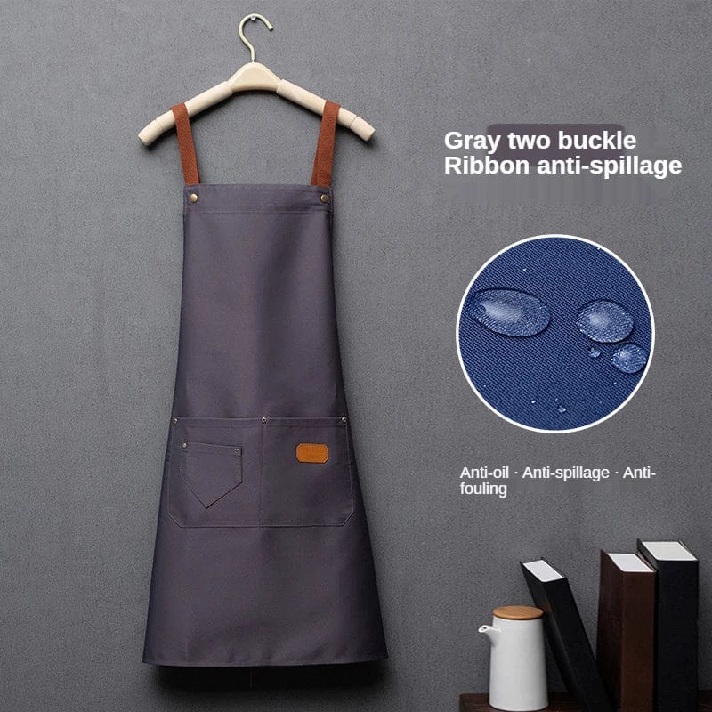 Tablier de cuisine en non-tissé pour homme et femme - Vert tablier