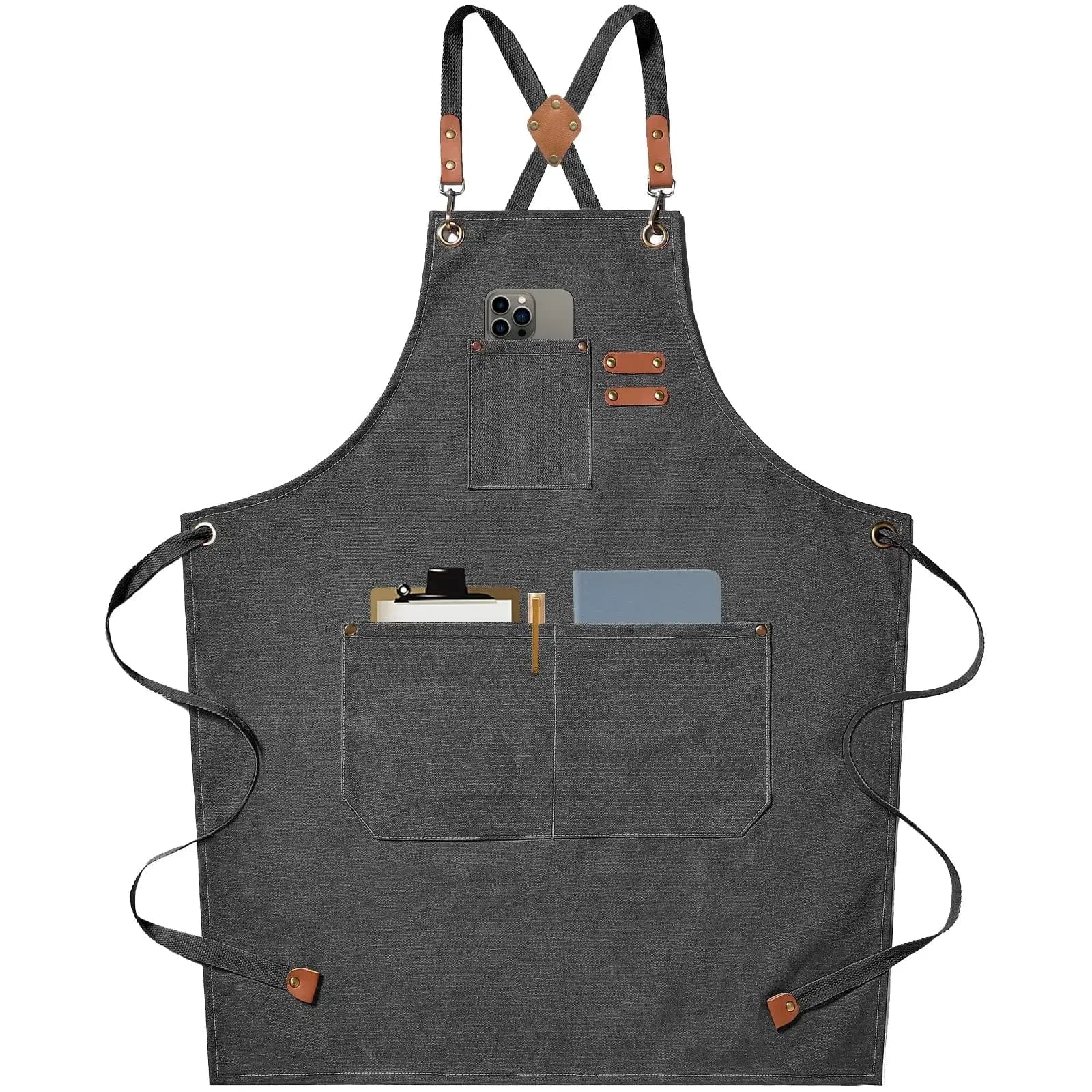 Tablier de Cuisine en Toile de Haute Qualité tablier