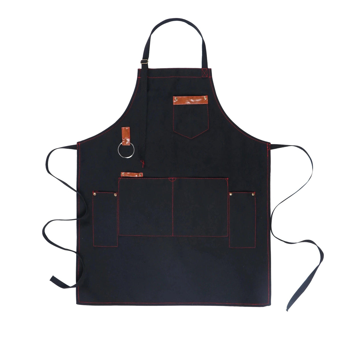 Tablier de Cuisine en Toile Homme avec Poches - Tablier de Cuisine Imperméable de Qualité pour Chef tablier