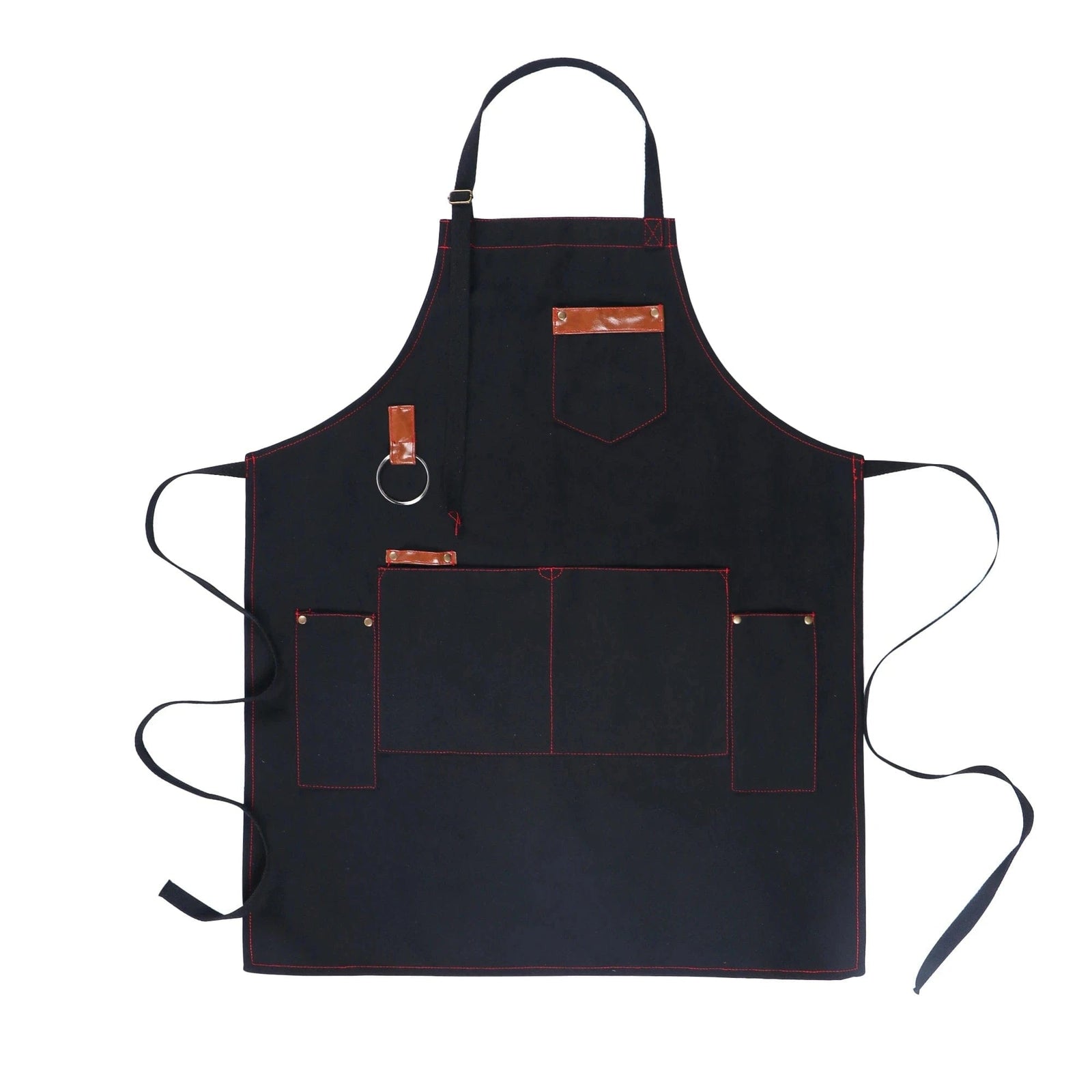 Tablier de Cuisine en Toile Homme avec Poches - Tablier de Cuisine Imperméable de Qualité pour Chef tablier