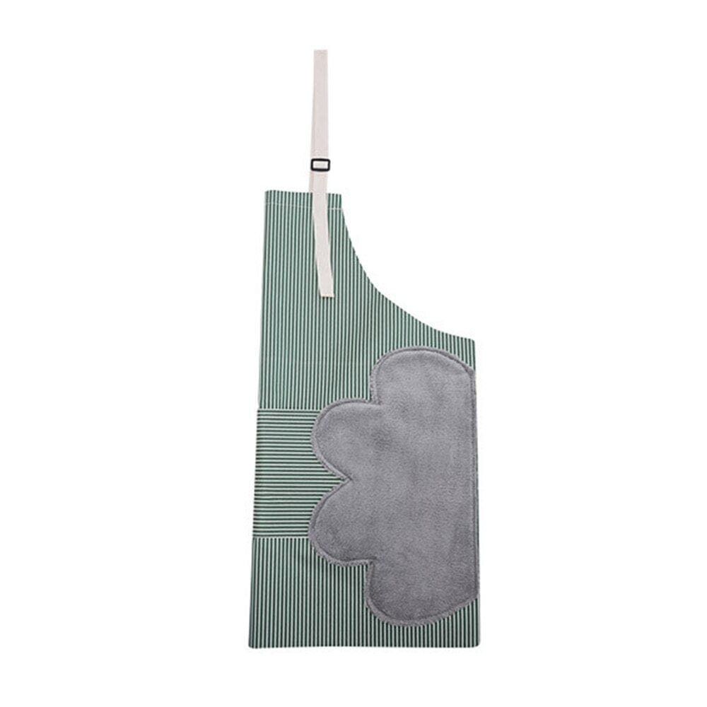 Tablier de cuisine imperméable et facile à nettoyer avec des surfaces essuie-mains tablier