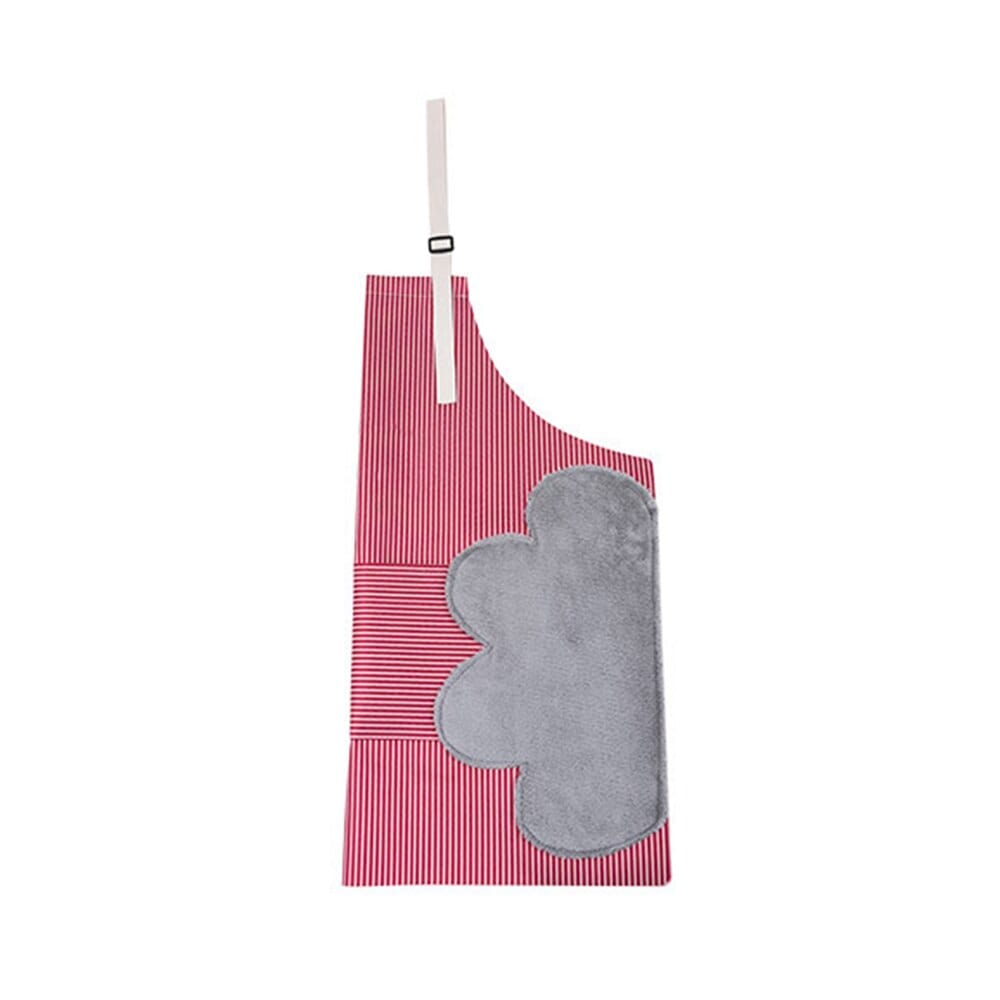 Tablier de cuisine imperméable et facile à nettoyer avec des surfaces essuie-mains tablier
