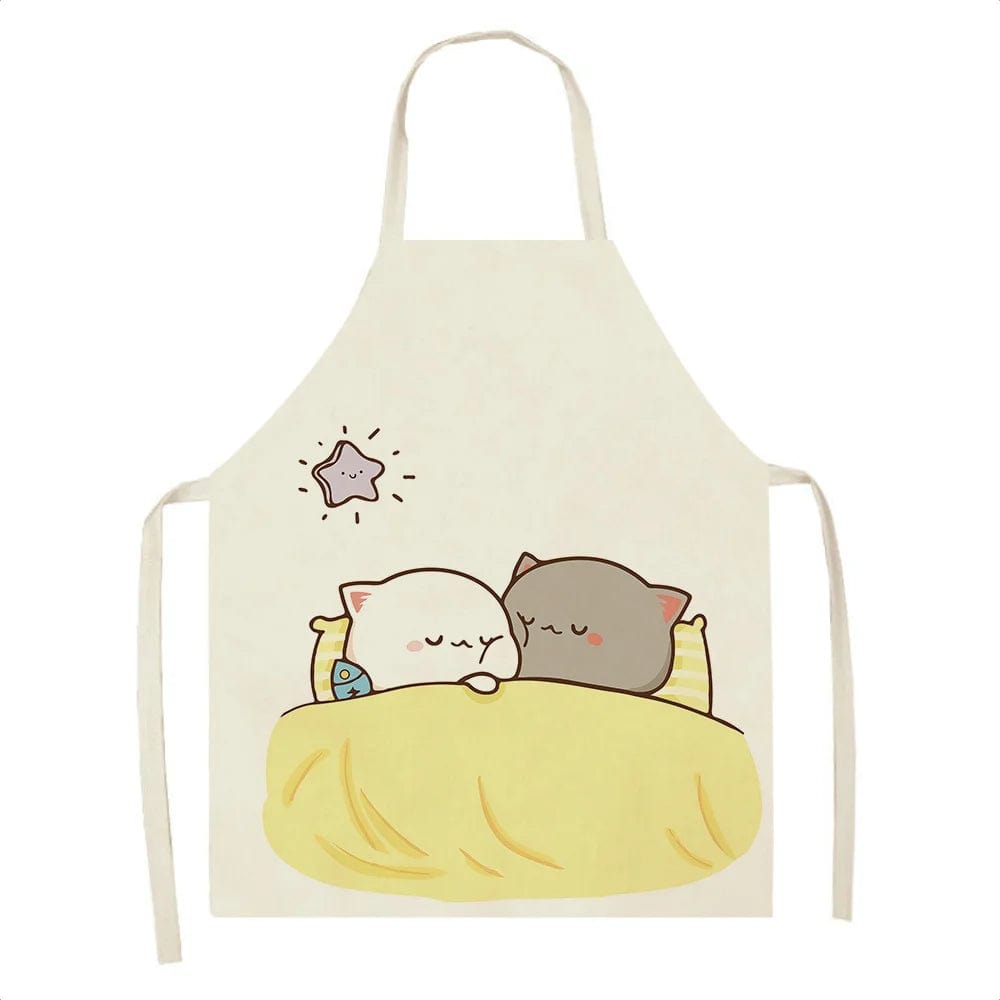 Tablier de Cuisine Kawaï Chats Cartoons Mignons - Taille Enfants tablier
