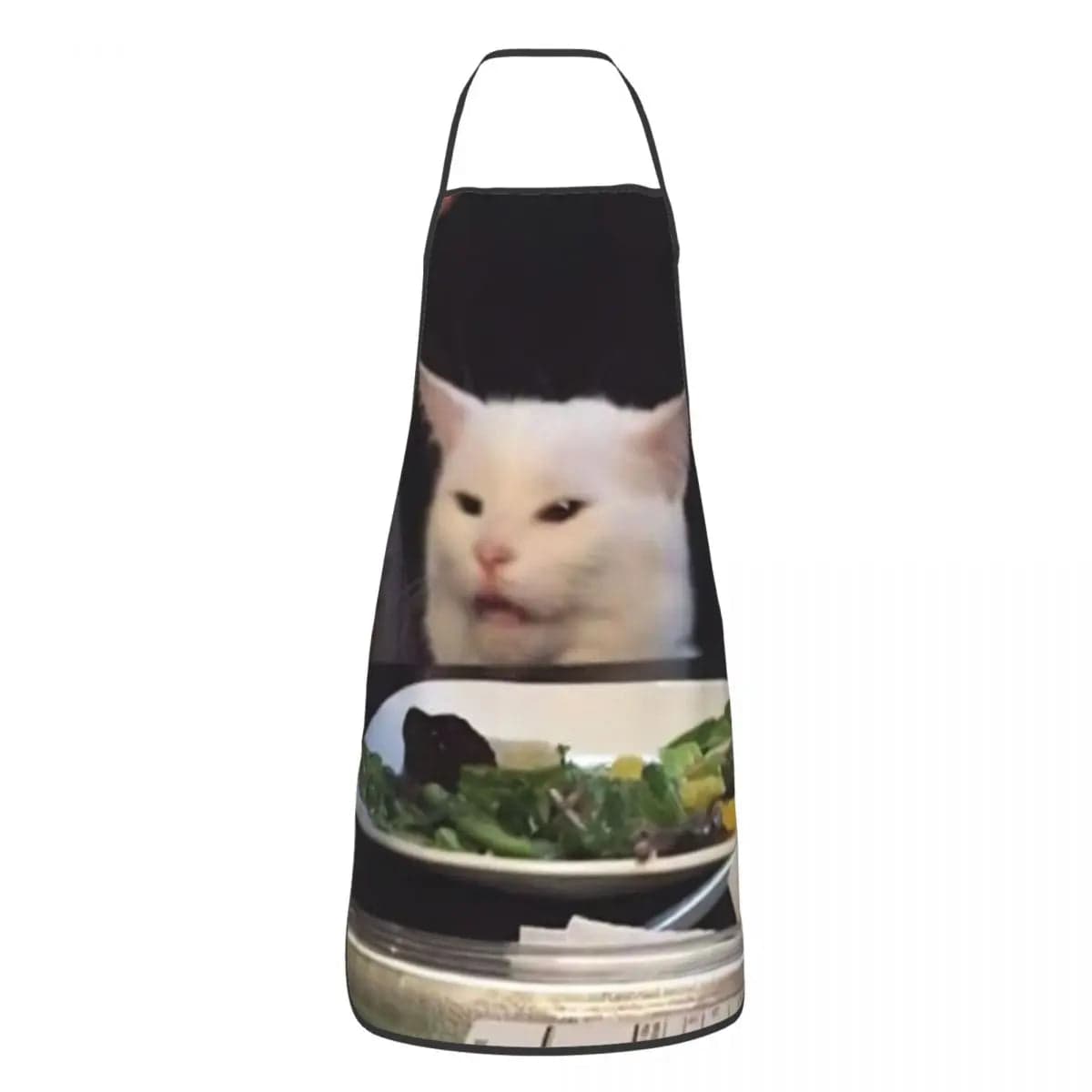 Tablier de Cuisine "Woman Yelling At A Cat" - Mème Internet tablier