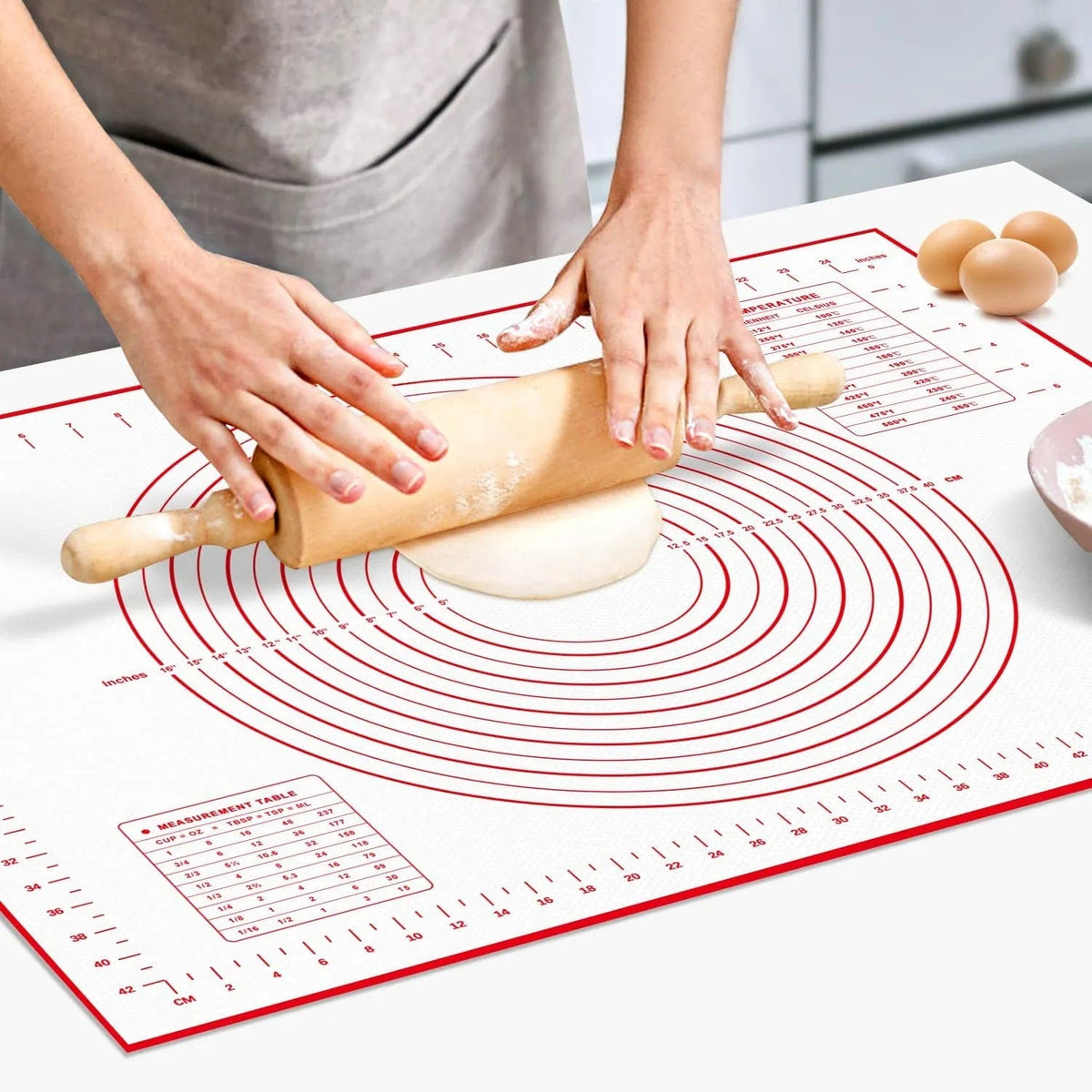 Tapis de Cuisson Antiadhésif en Silicone pour Pétrir la Pâte tapis de cuisson