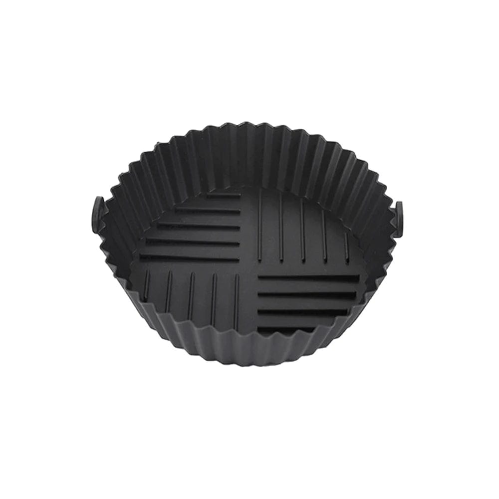 Tapis de Cuisson en Silicone pour Air Fryer - Facile à Nettoyer et Résistant à Haute Température - Modèle Circulaire Pliable - Qualité Alimentaire
