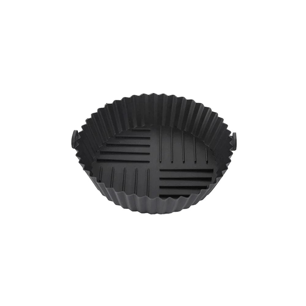 Tapis de Cuisson en Silicone pour Air Fryer - Facile à Nettoyer et Résistant à Haute Température - Modèle Circulaire Pliable - Qualité Alimentaire