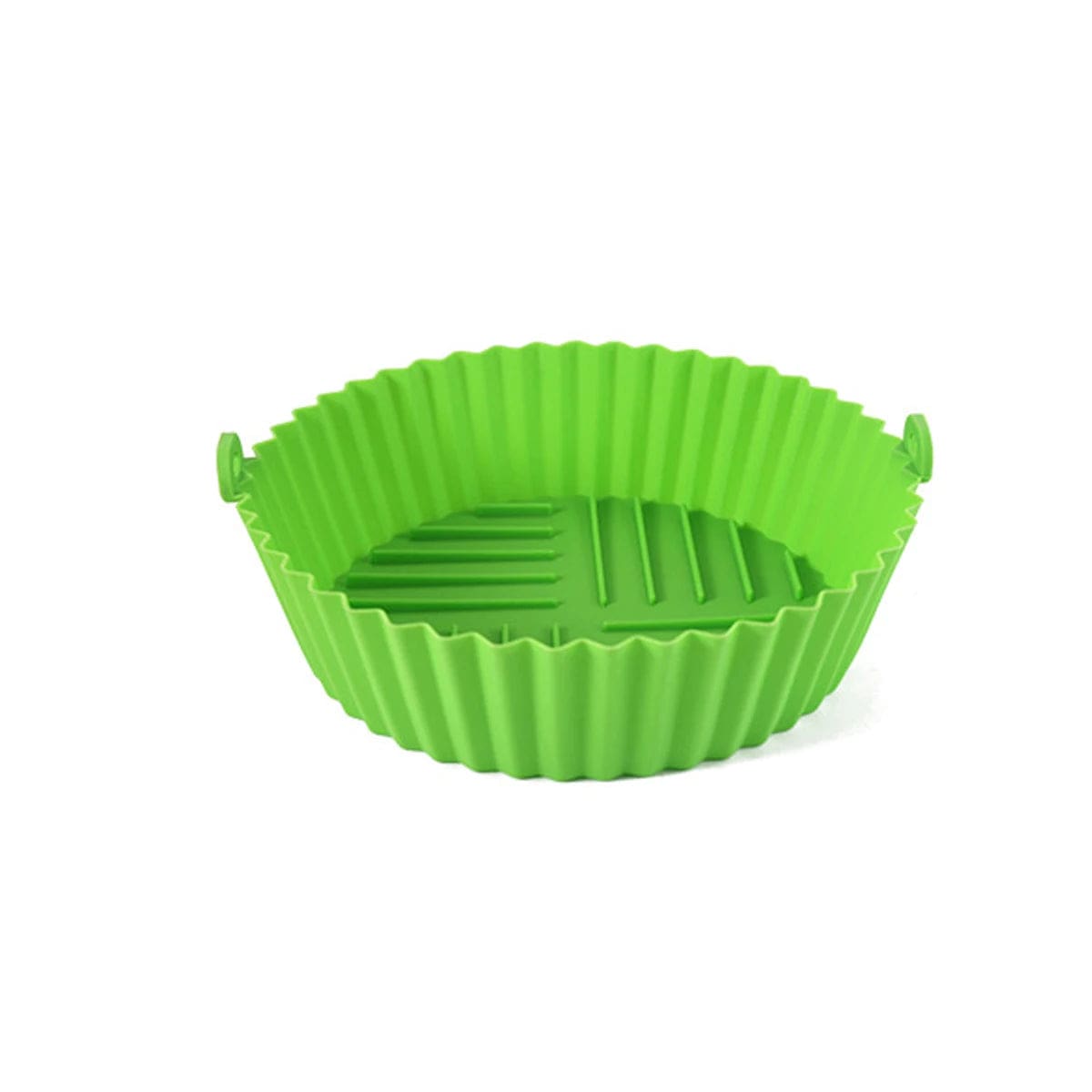 Tapis de Cuisson en Silicone pour Air Fryer - Facile à Nettoyer et Résistant à Haute Température - Modèle Circulaire Pliable - Qualité Alimentaire