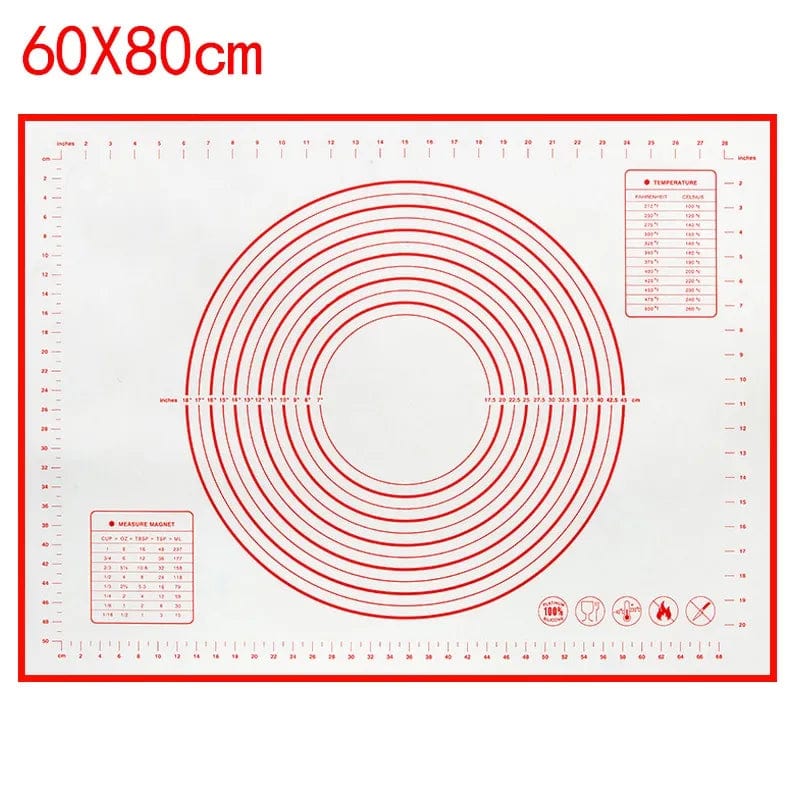 Tapis de Cuisson Antiadhésif en Silicone pour Pétrir la Pâte tapis de cuisson
