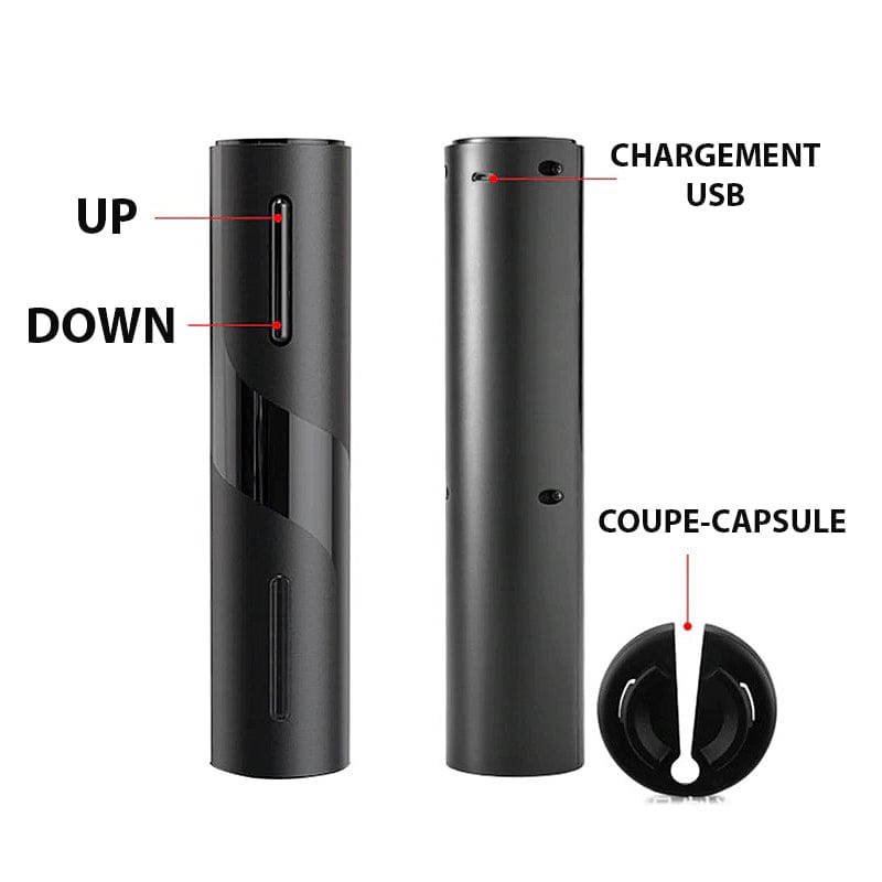 Tire Bouchon Electrique Black Series et ses accessoires Tire Bouchons électriques