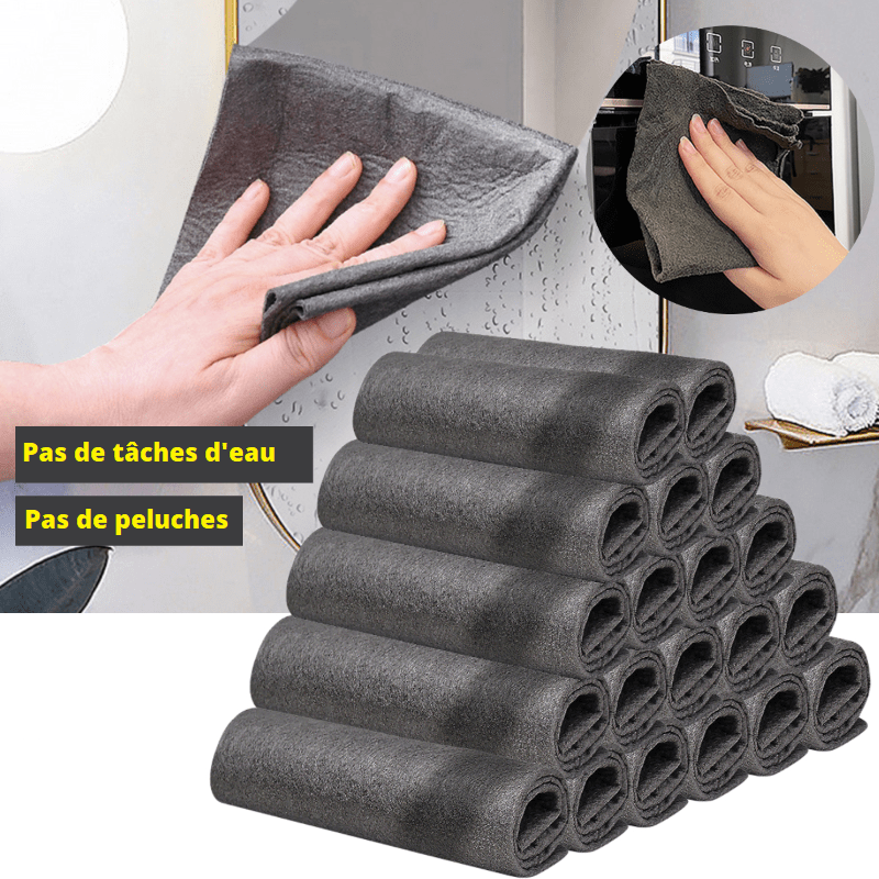 Chiffons Nettoyants Microfibres Ultra-Absorbants 0
