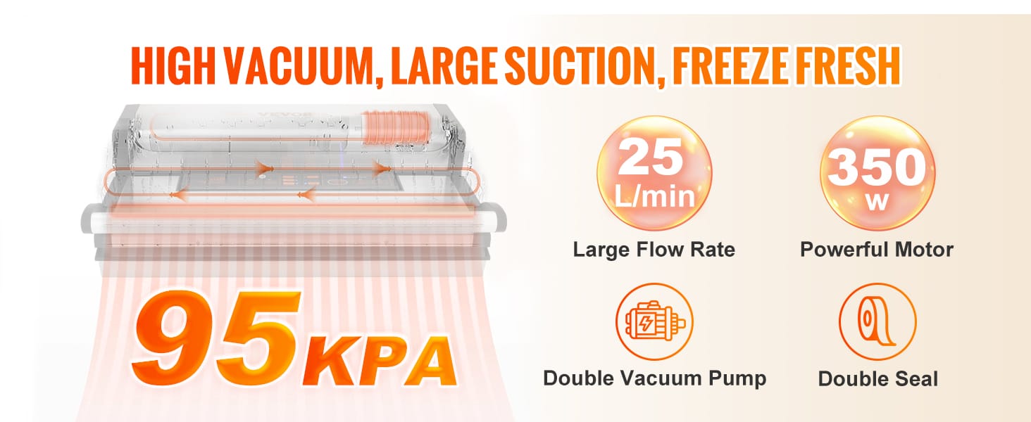 Machine Sous Vide Multifonctionnelle avec Cutter et Rouleau de Stockage sv
